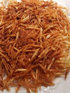 Una foto de Patatas paja