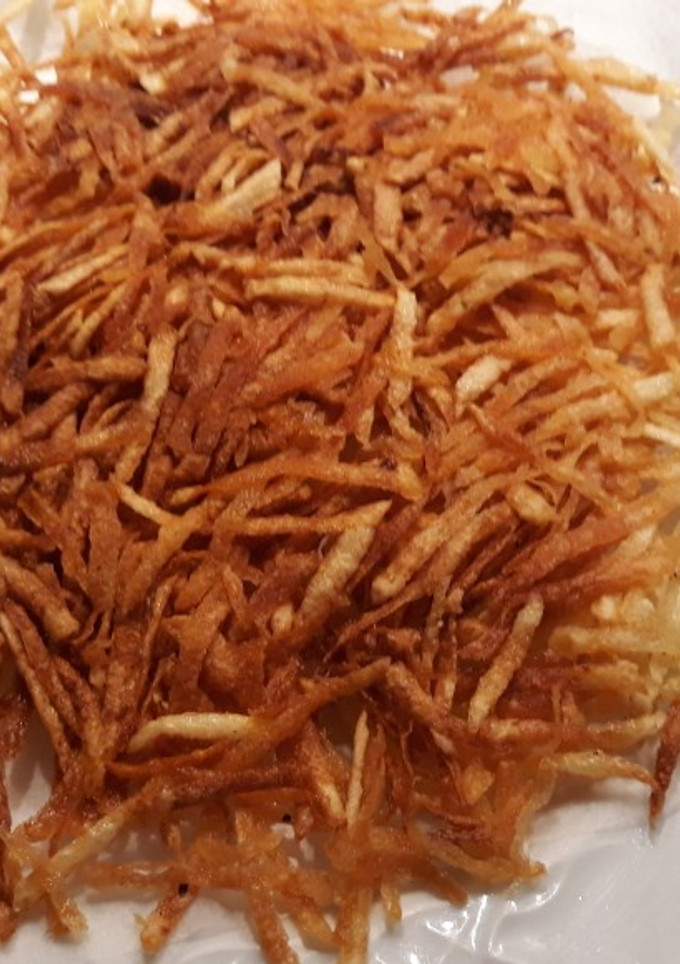 Una foto de Patatas paja
