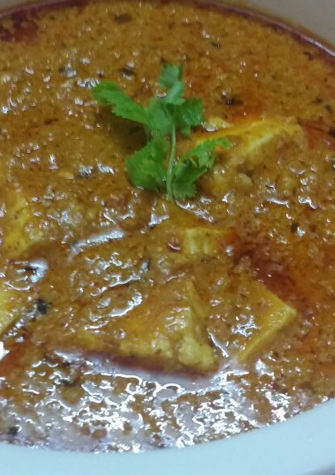 A picture of Ĺababdar paneer.