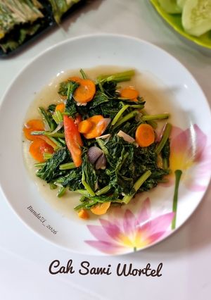 Foto resep 303. Cah Sawi Wortel