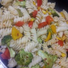 Pasta salad A picture of Pasta salad.