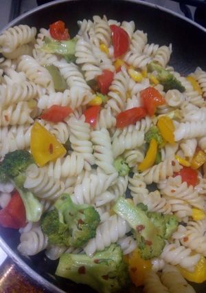 A picture of Pasta salad.