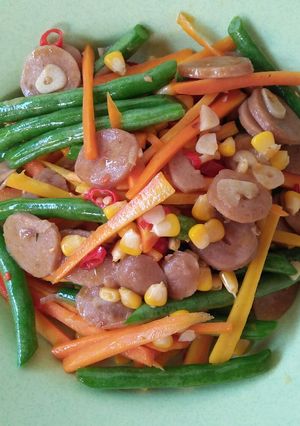 Foto resep Tumisan kriuk asin pedas