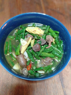 Foto resep Tumis jantung ayam kacang panjang