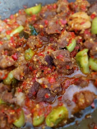 Cara Mudah Membuat Resep Oseng daging mercon yang Lezat