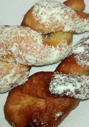 A picture of Twisted Doughnuts (Kwabaegi).