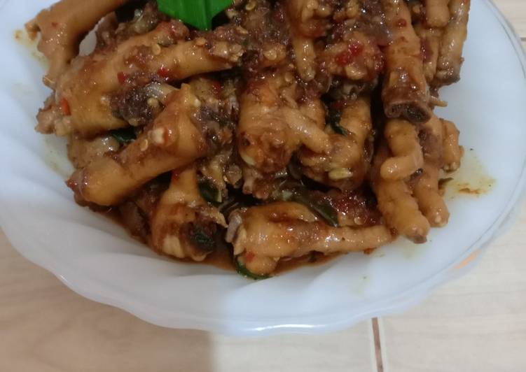 Ceker Ndower Manado empuk tanpa presto