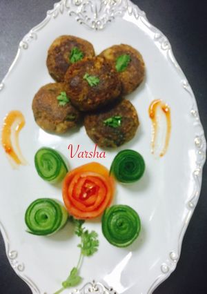 A picture of Leftover Rajma Kabab.