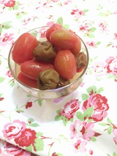 梅漬蕃茄 的食譜成品照片