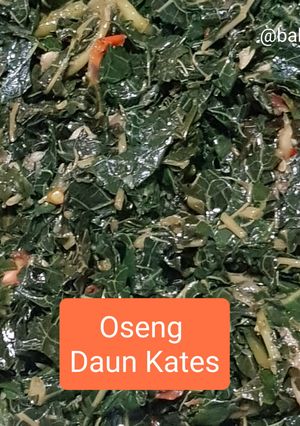 Foto resep Oseng Daun Kates/Pepaya