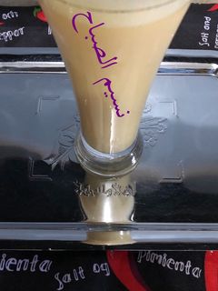 صورة لوصفة عصير الخوخ بالحليب