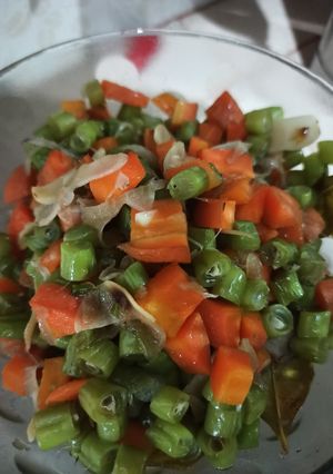Foto resep Oseng wortel buncis