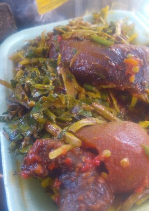 A picture of African salad.