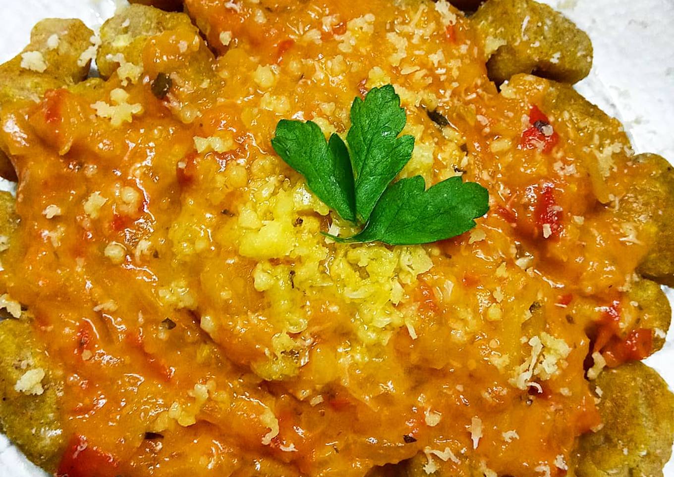 Ñoquis Integrales de Calabaza y Ricota ✨