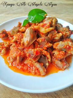 Foto resep Gongso Ati Ampela