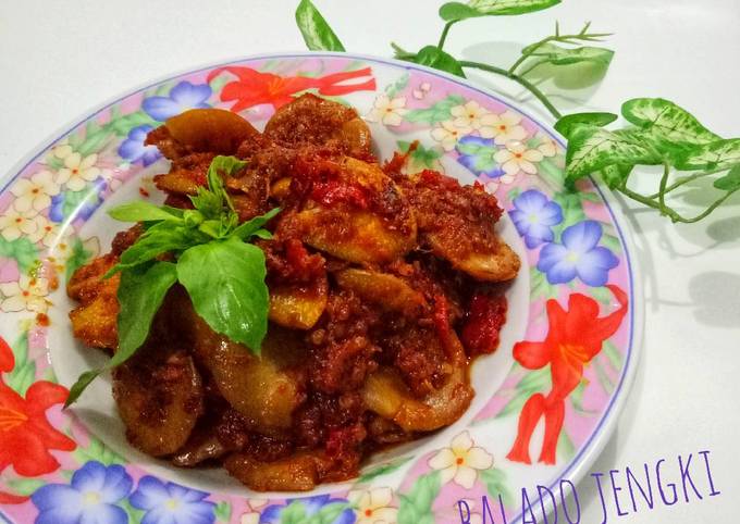 Balado Jengki alias Jengkol Geprek Spicy