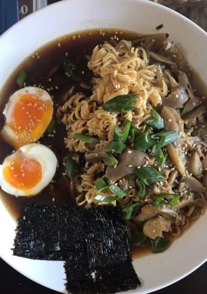 Una foto de 🍲Ramen de pollo🍲