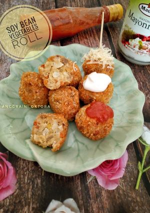 Foto resep Soy Bean Vegetables Roll