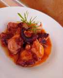 Pulpo en salsa de tomate