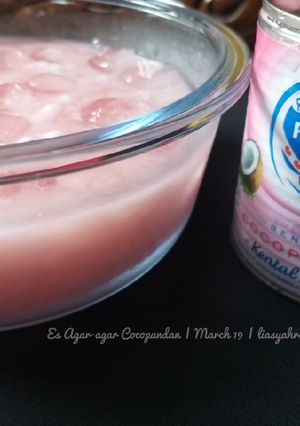 Foto resep Es Agar-agar Cocopandan