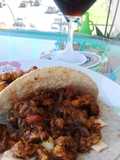 Tacos Jägermeister de Pollo y cherrys 🌮🍷
