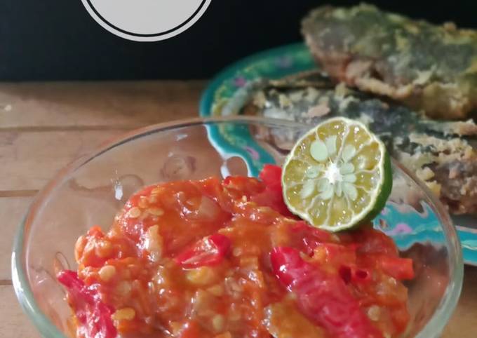 Sambel Pecel Lele