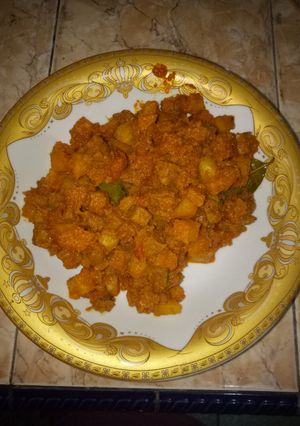 Foto resep Sambel kentang tempe