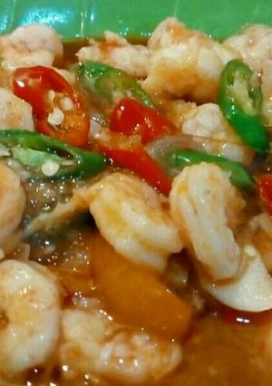 Foto resep Udang asem manis