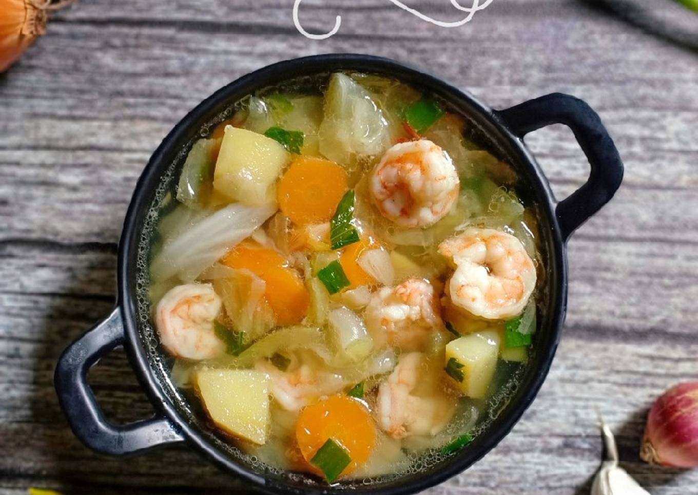 Sop Udang Sayur
