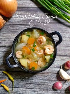 Foto resep Sop Udang Sayur