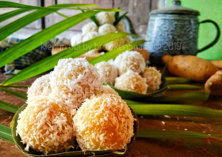 Resep Klepon ubi yang Bikin Ngiler