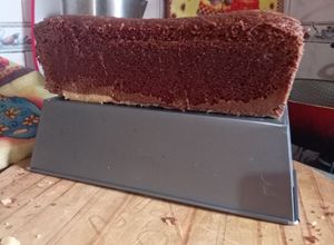 Una foto de Budín nube de chocolate y canela