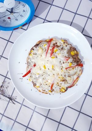Foto resep Pizza Teflon (Tuna Mayo*)