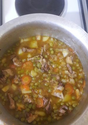 A picture of Peas stew.