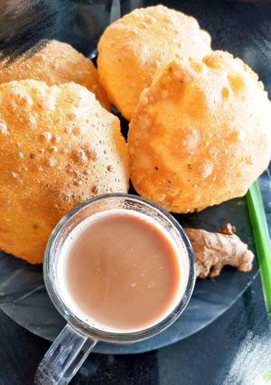 A picture of Masala Puri.