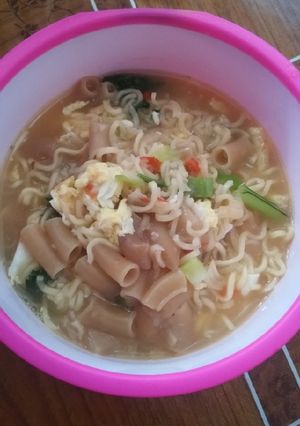 Foto resep Sebelak mie kuah pedas