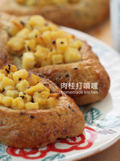 地瓜蜂蜜甜心麵包 的食譜成品照片