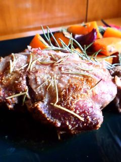 Una foto de Ternera al horno con boniato