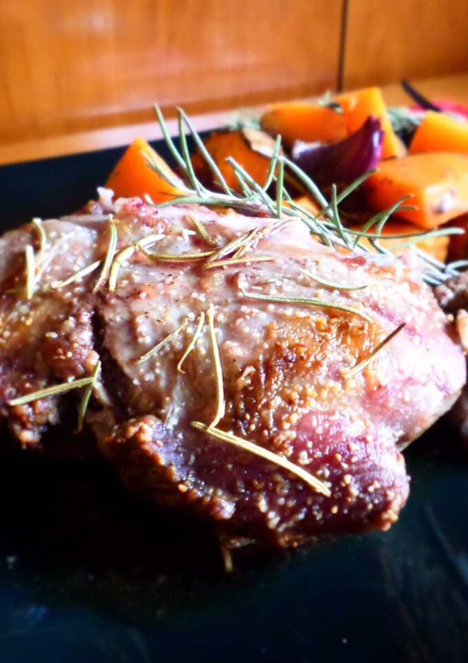 Una foto de Ternera al horno con boniato