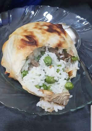 صورة لوصفة اوزي اكلة شامية مميزة عندي😍