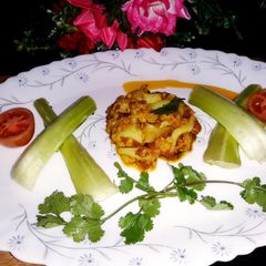 A picture of Masala phool gobi.
