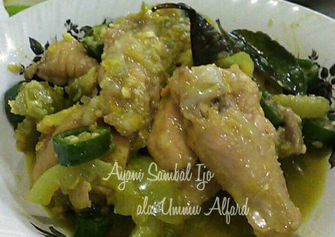 Sayap Ayam Sambal Ijo ala Ummu Alfard