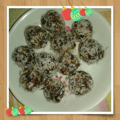 A picture of Date balls.