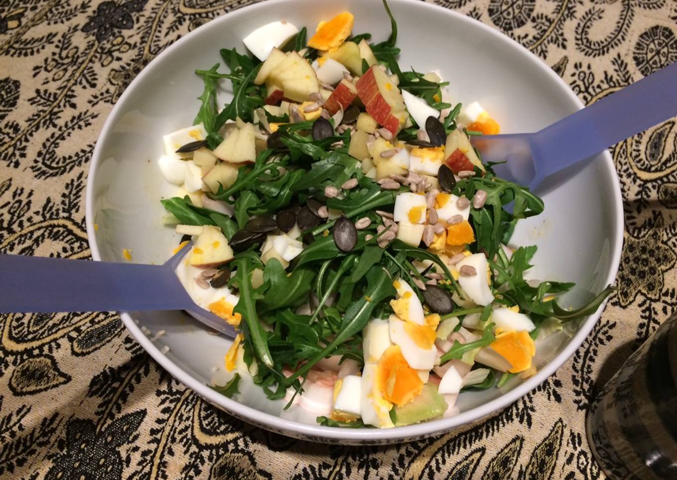 Salad dengan Sprossen/Sprout/kecambah dan dressing special