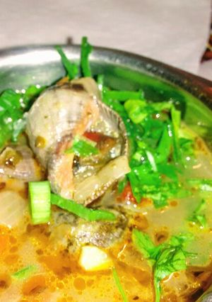 Una foto de Sopa de escargot de mar
