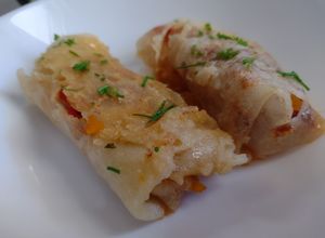 Una foto de Empanaditas chinas/ Arrolladito primavera