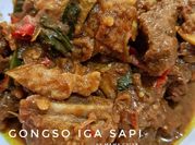 Gambar gongso iga sapi