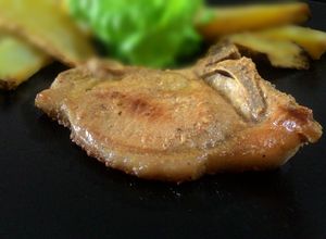 Foto de Bisteca Suína na Mostarda