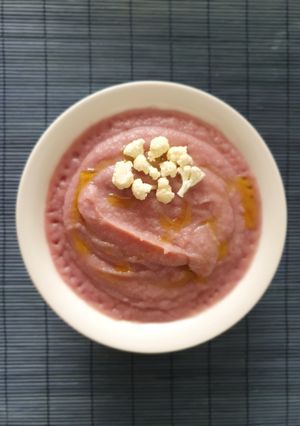 Una foto de Crema de coles