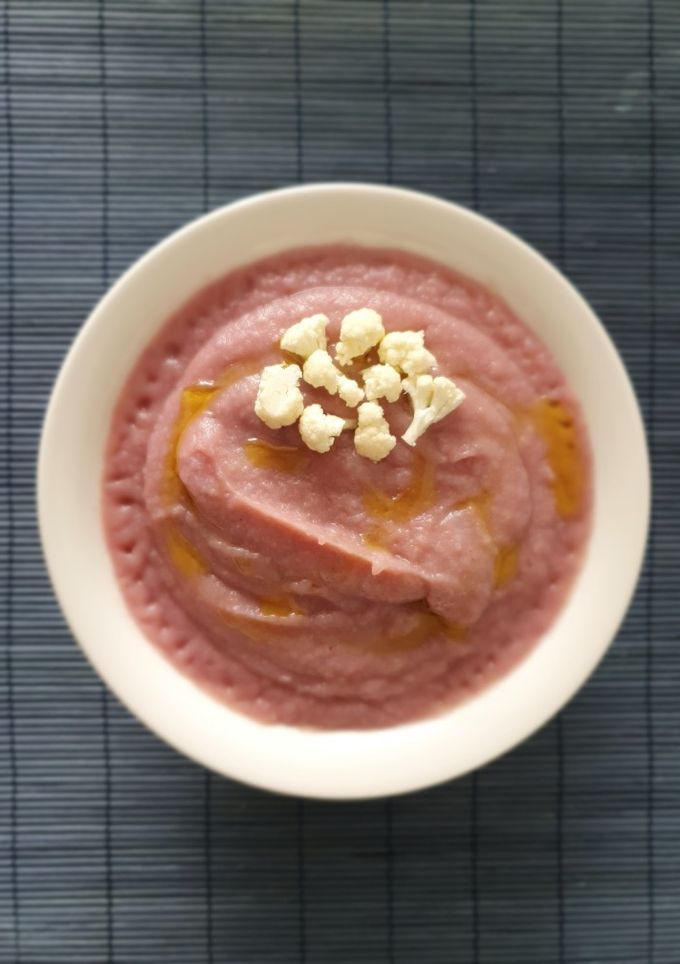 Una foto de Crema de coles